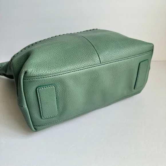 HOBO Entwine Bag Shoulder Purse Slouchy Leather Meadow Sage Green Casual Sheila - Picture 9 of 13